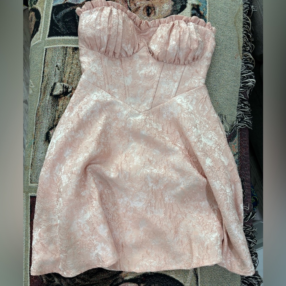 Windsor Strapless Pink Dress